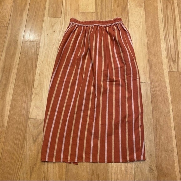 NWT MADEWELL Striped Pull-on Skirt - Picture 14 of 16